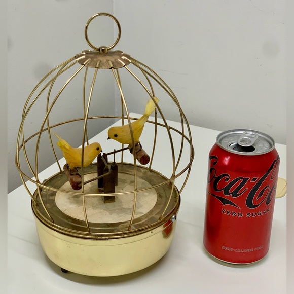 Mid Century Vintage Schmid Bros Brass Plated Automated Music Box Tune 115 - Picture 9 of 16